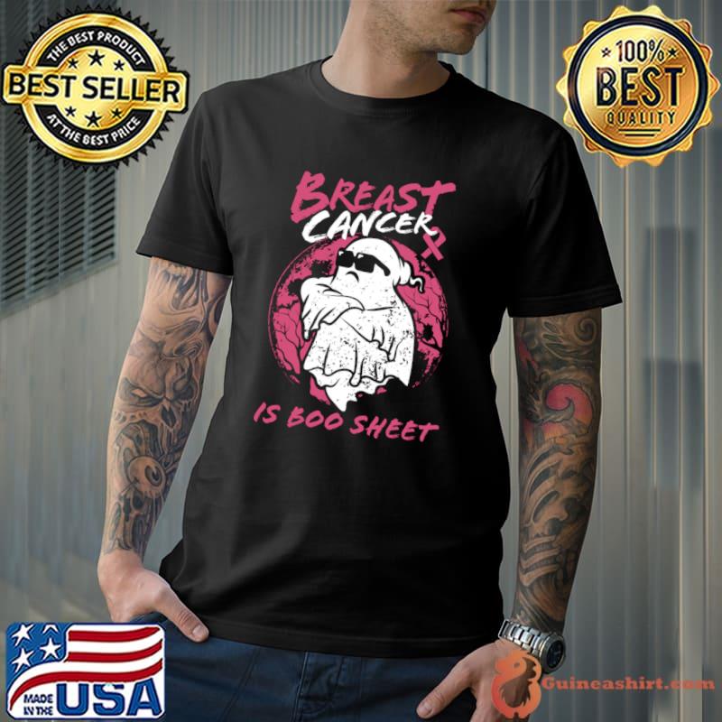 Breast Cancer Is Boo Sheet Breast Cancer Awareness Halloween T-Shirt
