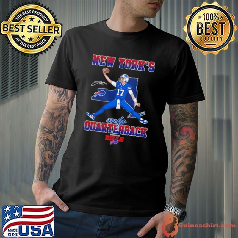 Buffalo Bills John Allen New York’s Only Quarterback Signature Shirt