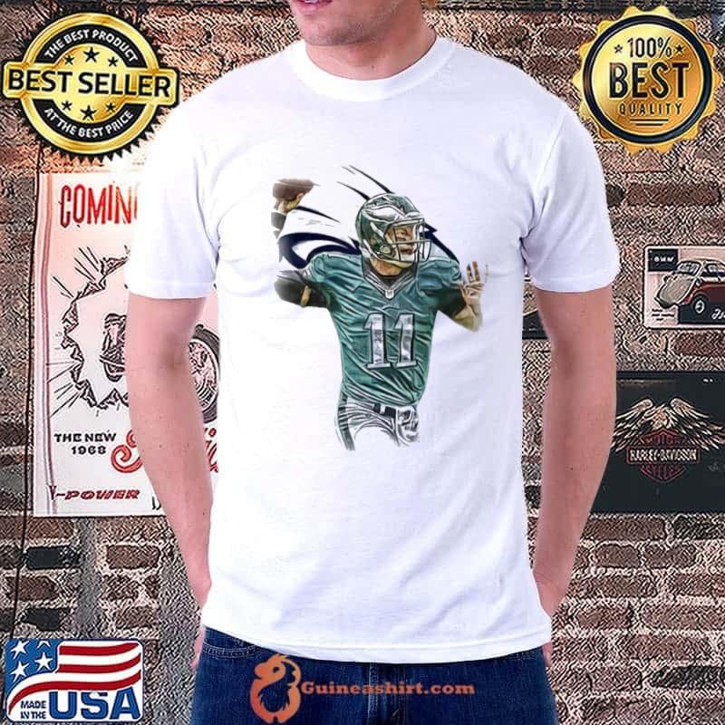 Carson Wentz Philadelphia Eagles Shirt - Guineashirt Premium ™ LLC