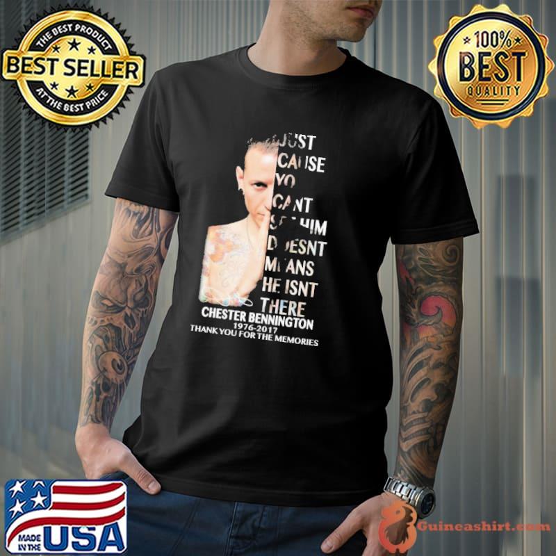 Chester Bennington 1976-2023 Thank You For The Memories Signature Shirt
