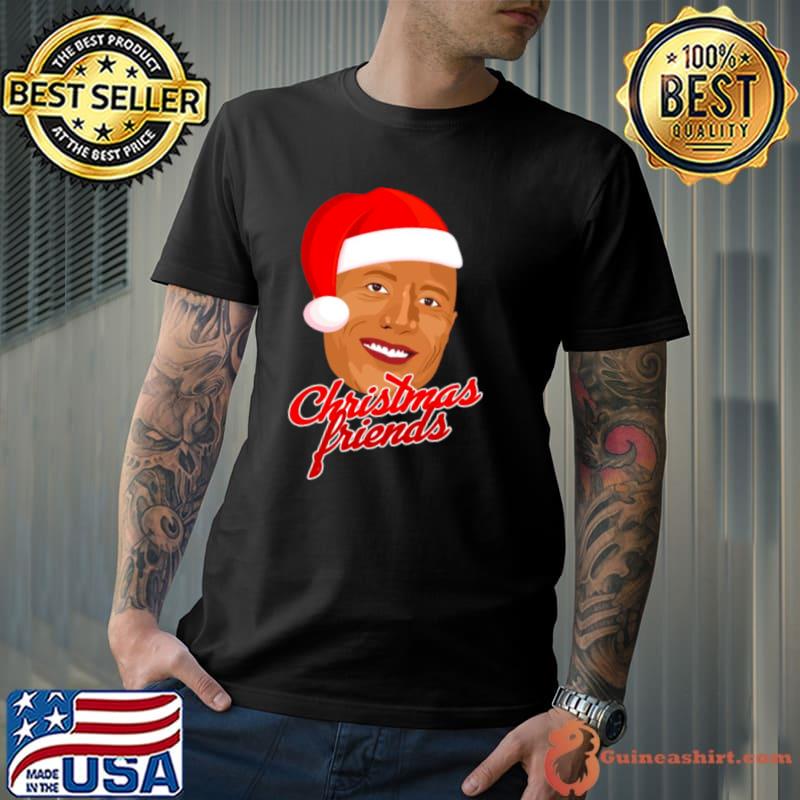 Christmas Friend Dwayne Johnson shirt