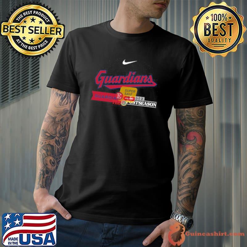 Cleveland Guardians Nike 2023 Postseason shirt