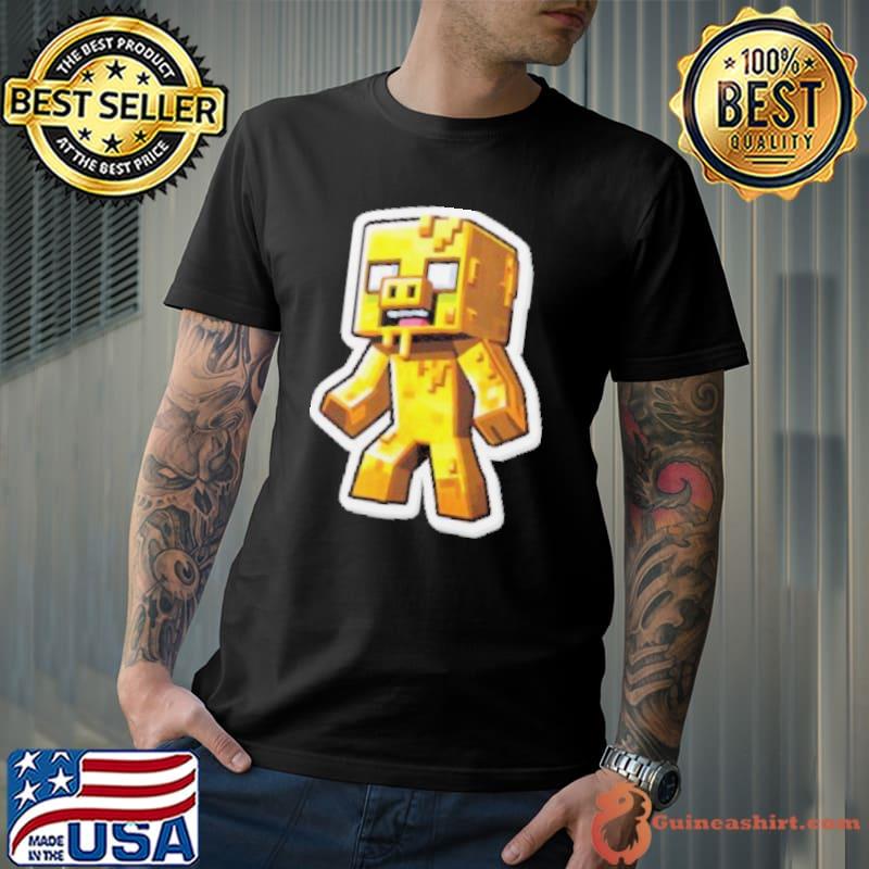 Cochon zombie doré shirt