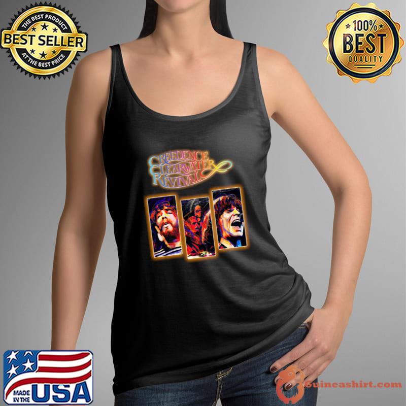 Creedence Clearwater Revival Swampy Jams Rock Revival T-Shirt