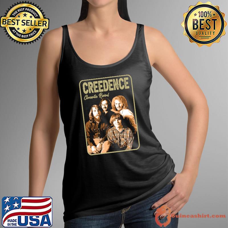 Creedence Revival Chronicles Legendary Vibes Rock Band Ameican T-Shirt