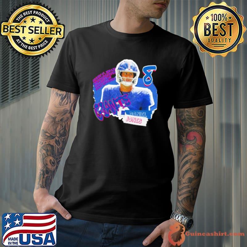 Daniel Jones Football Paper New York Giants T-shirt,Sweater