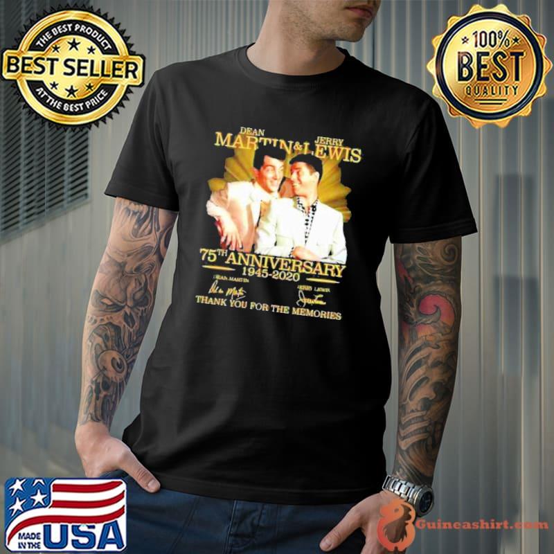 Dean Martin And Jerry Lewis 75th Anniversary 1945 2020 Shirt