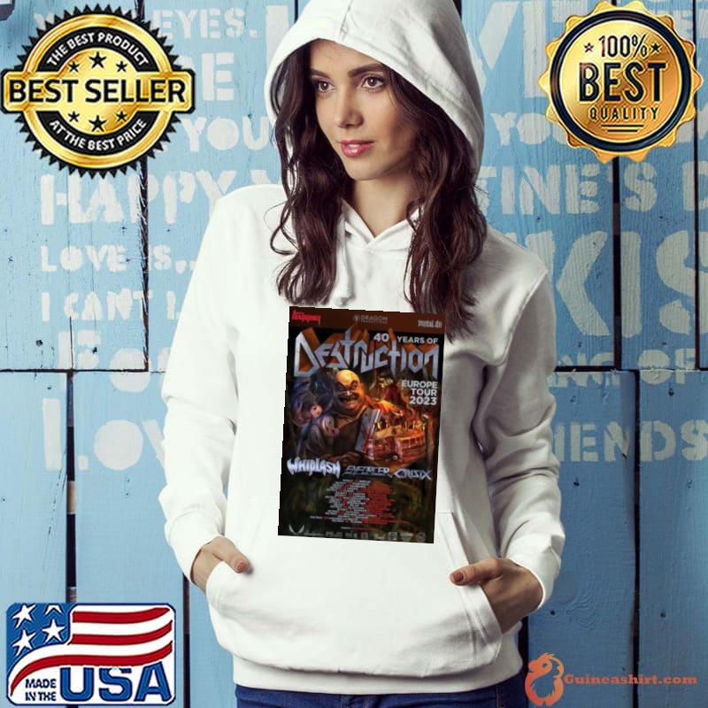 Destruction Kick Off Their 40th Anniversary Tour 2023 s Hoodie