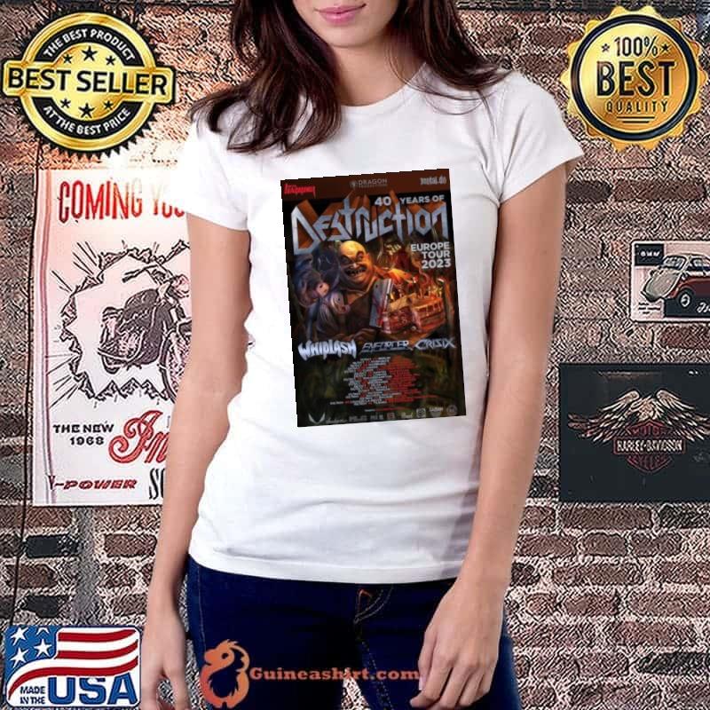 Destruction Kick Off Their 40th Anniversary Tour 2023 s Ladiestee