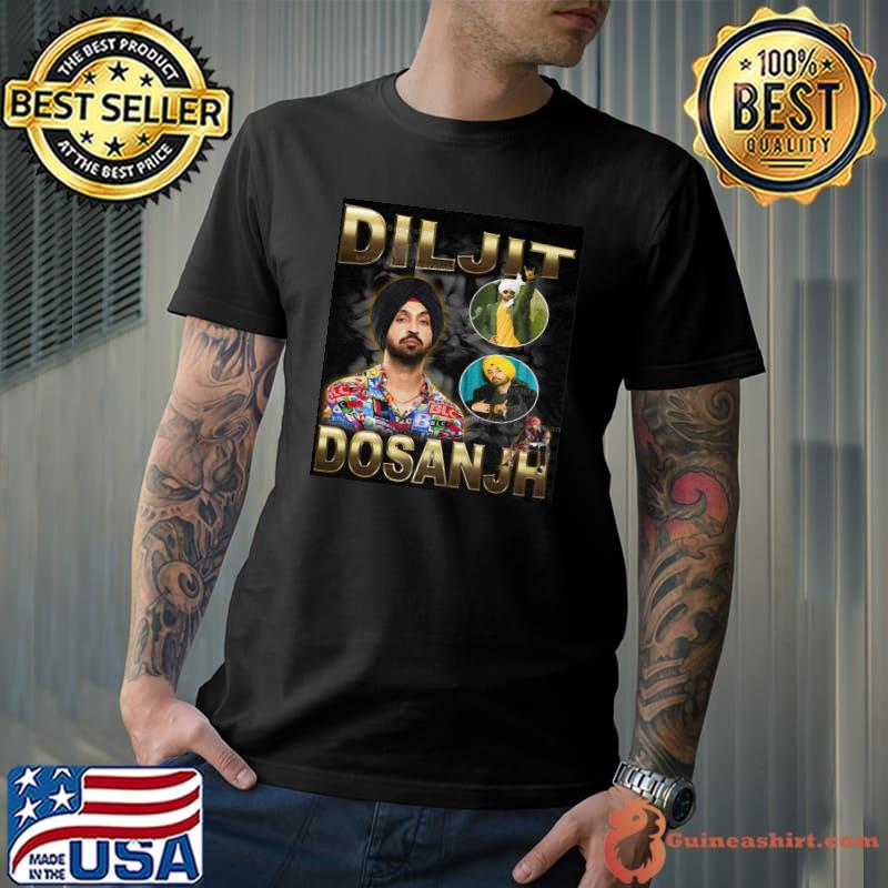 Diljit Dosanjh Vintage Style Shirt
