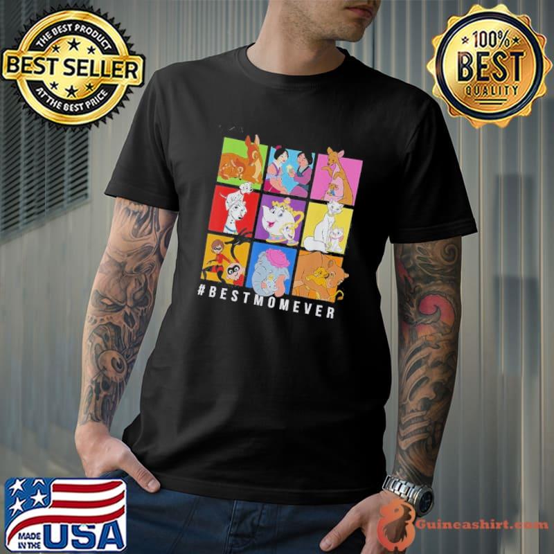 Disney Characters BestMomEver Mothers Day Shirt