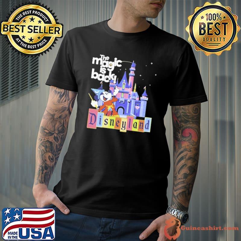 Disneyland 50th Anniversary The Magic Is Back Shirt Unisex
