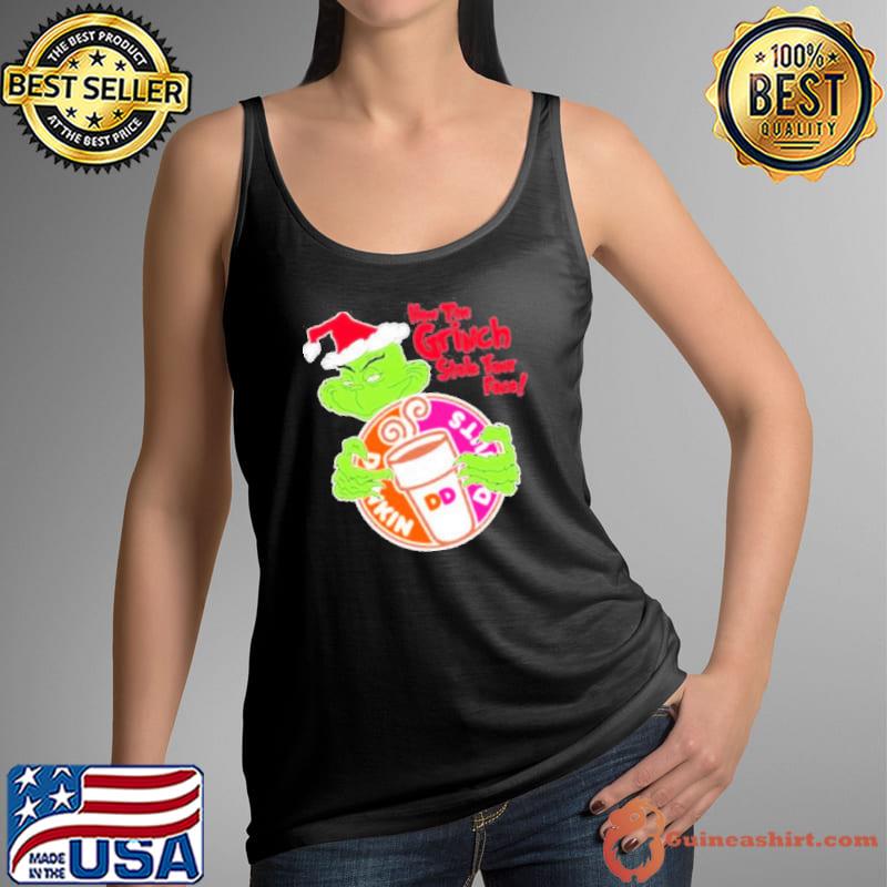 Dunkin’ Donuts how the Grinch stole your face s Tank Top