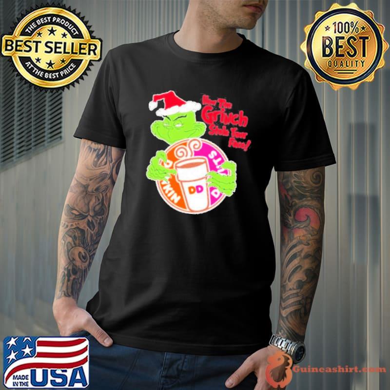 Dunkin’ Donuts how the Grinch stole your face shirt
