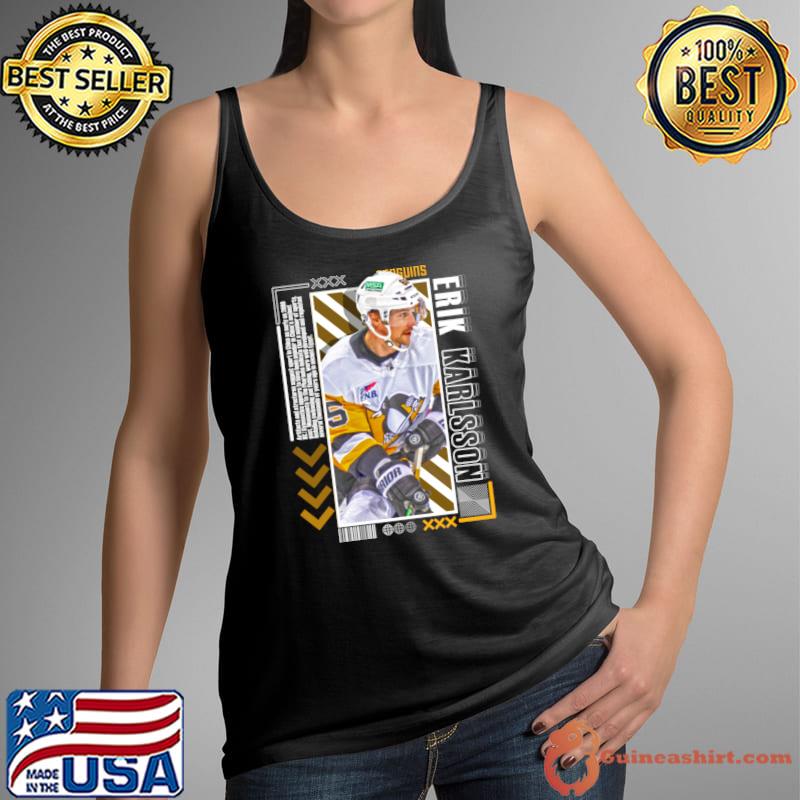 Erik Karlsson Swedish professional ice hockey defenceman for the Pittsburgh Penguins T-Shirt