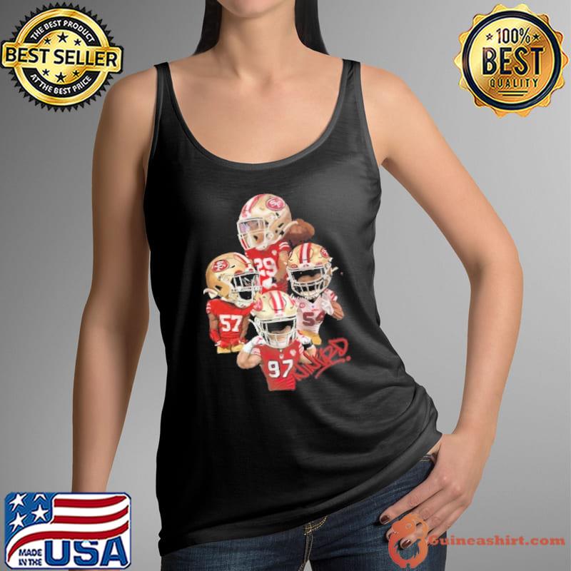 Exclusive San Francisco 49ers Niner D Adult Shirt Tank Top