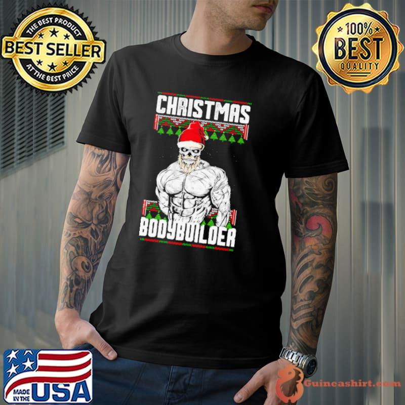 Fitness Christmas Funny Workout Muscle Christmas 2023 shirt