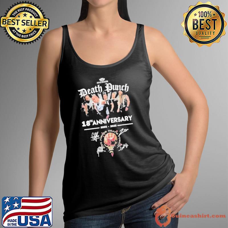 Five finger death punch 18th anniversary 2005-2023 signatures s Tank Top