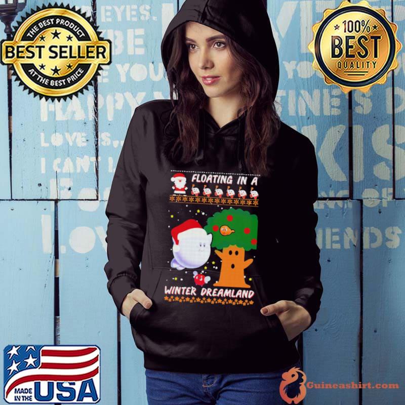 Floating In A Winter Dreamland Funny s Hoodie