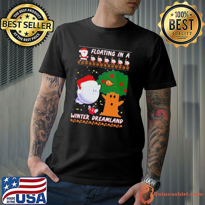 Floating In A Winter Dreamland Funny shirt