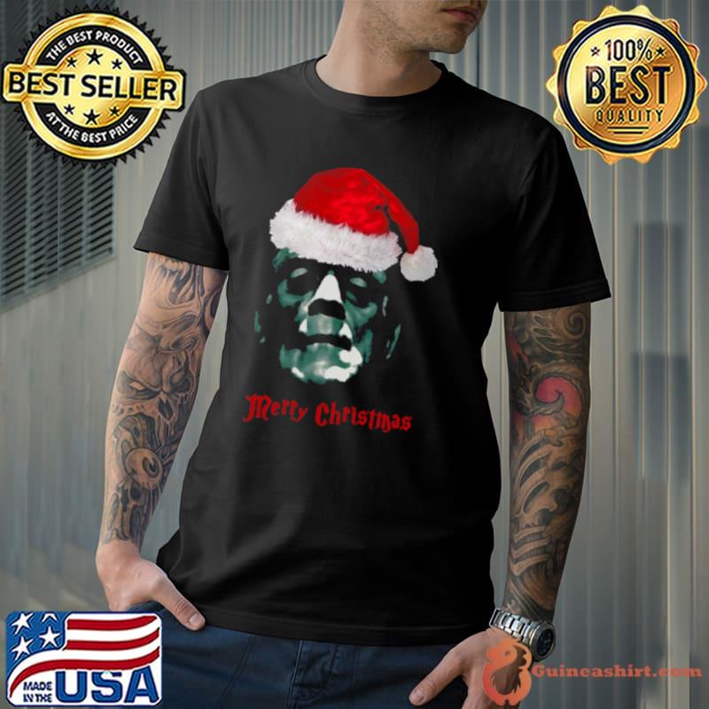 Funny Frankenstein Monster Merry Christmas Cult shirt