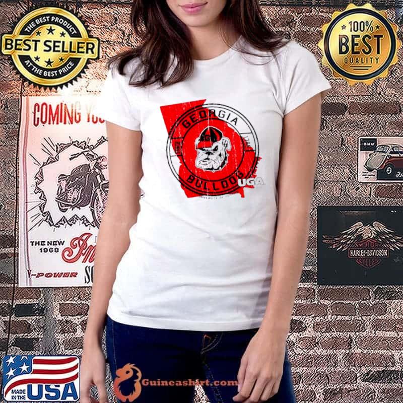 Georgia Bulldogs Comfort Wash STATEment Since 1785 Shirt Ladiestee