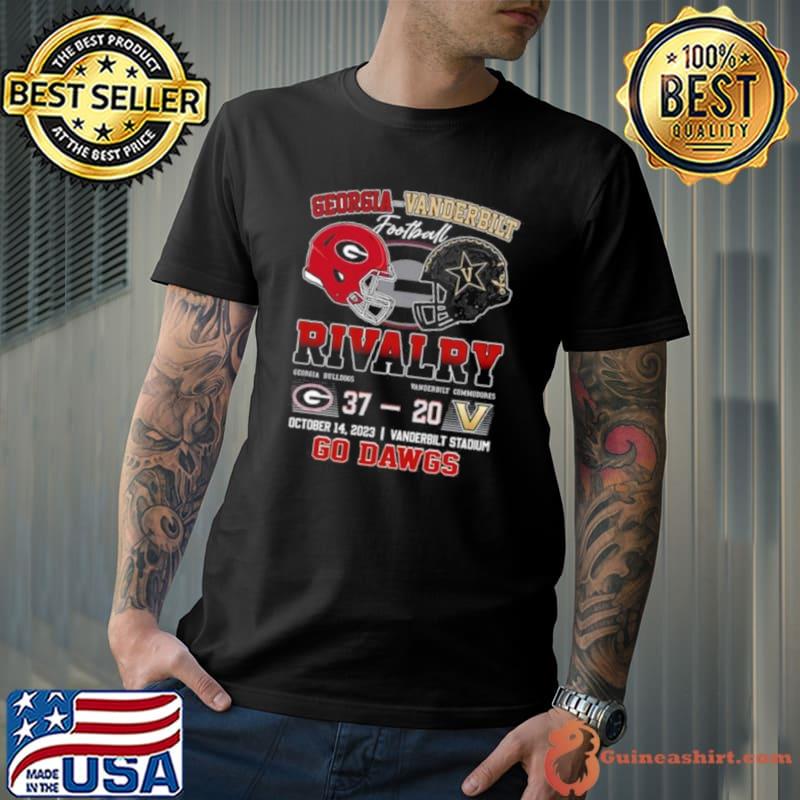 Georgia Bulldogs Vs Vanderbilt Commodores Rivalry Go Dawgs 2023 Shirt