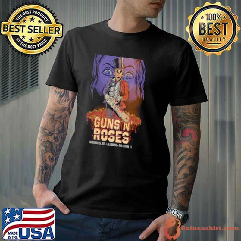 Guns N’ Roses Alamodome San Antonio, Tx September 26, 2023 shirt