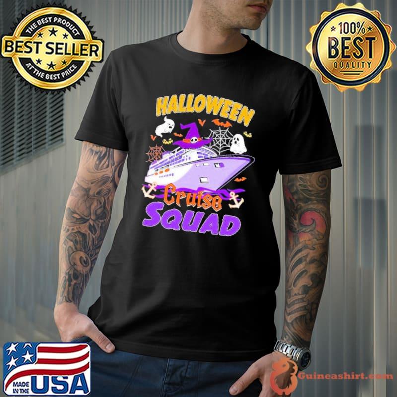 Halloween cruise squad bats ghost shirt