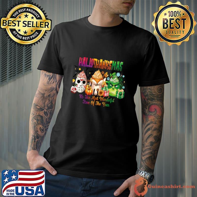 Happy Hallothanksmas It's The Most Wonderful Time Of the Year T-Shirt