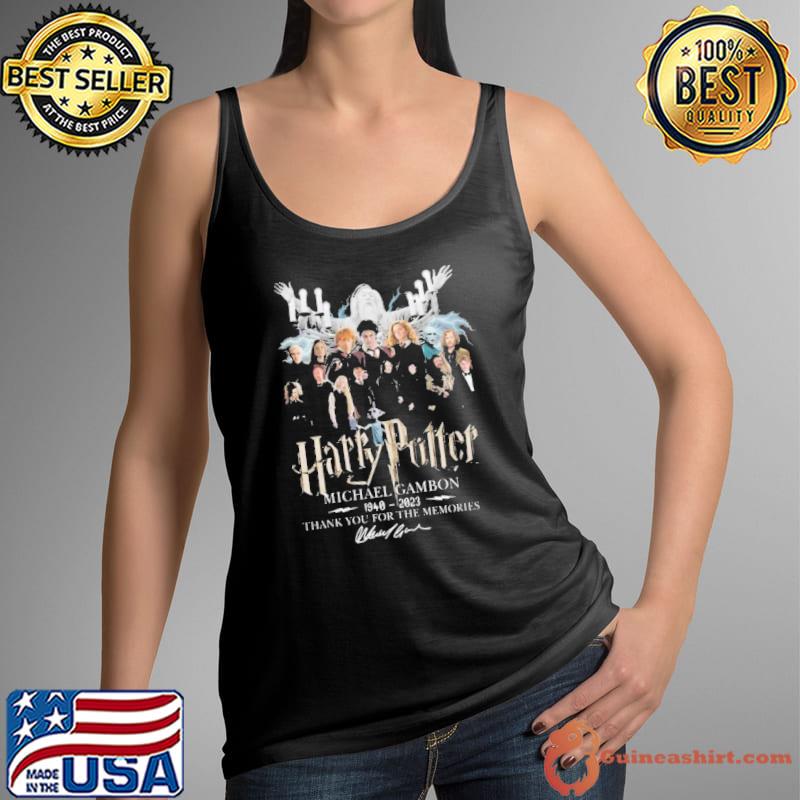 Harry Potter michael gambon 1940 2023 thank you for the memories Shirt Tank Top