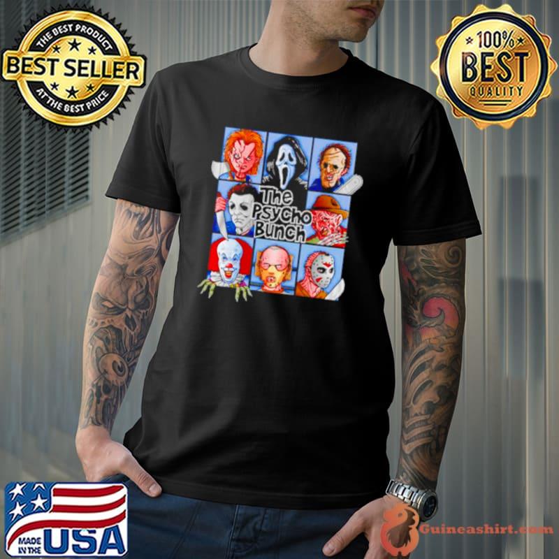 Horror character the psycho bunch shirt
