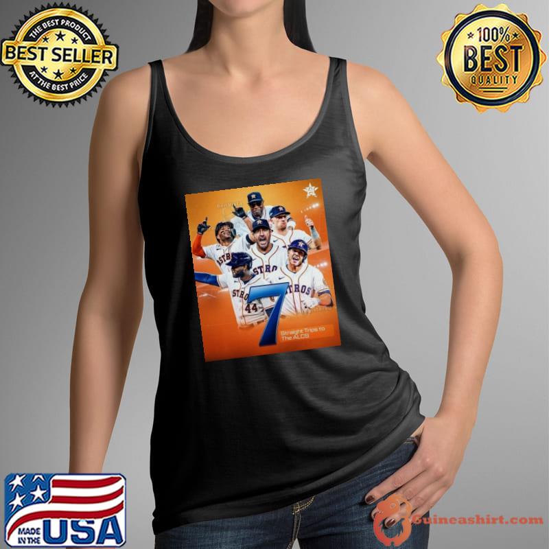 Official Houston Astros 2023 7 Straight trips to the Alcs Shirt