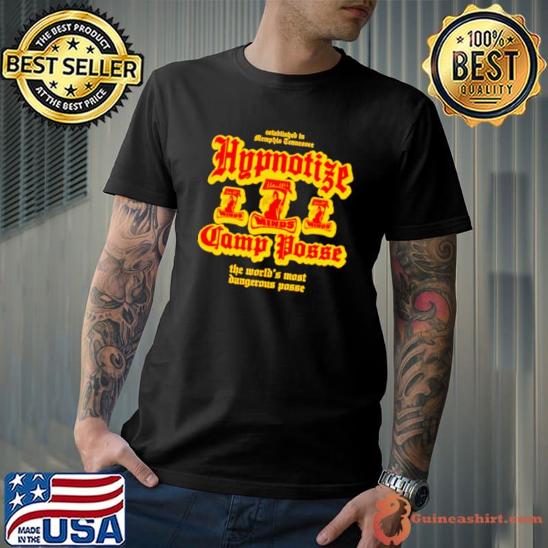 Hypnotize camp posse flames shirt