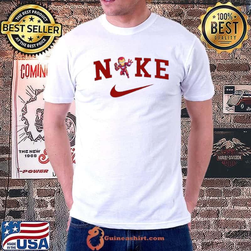 Iron Man Nike Logo Stark shirt