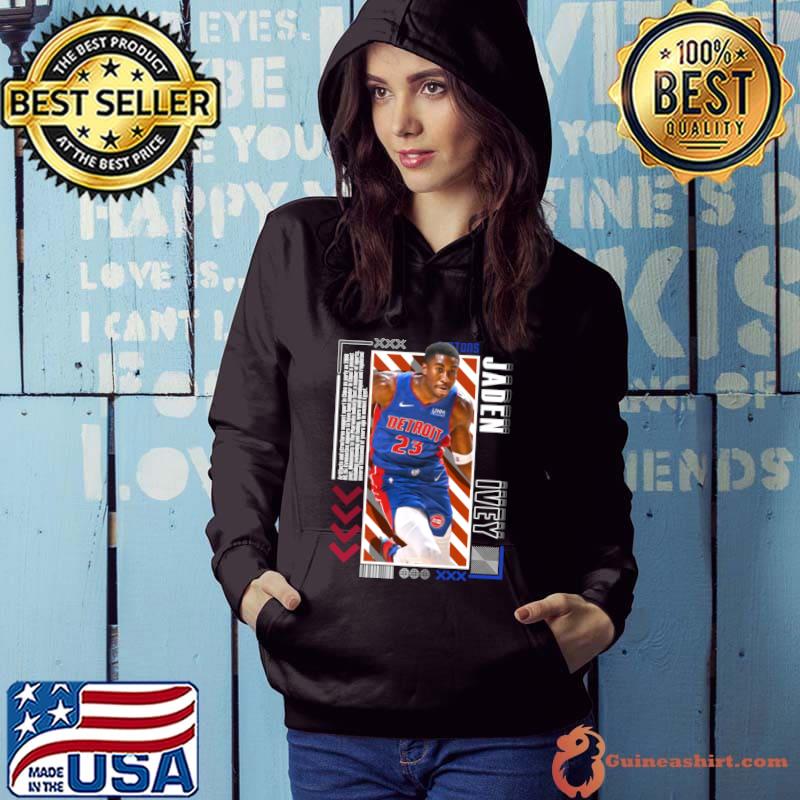 Jaden Ivey basketball Paper Poster Pistons 9 T-Shirt Hoodie