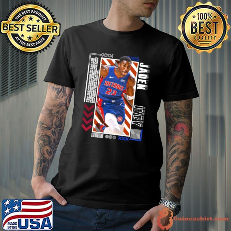Jaden Ivey basketball Paper Poster Pistons 9 T-Shirt