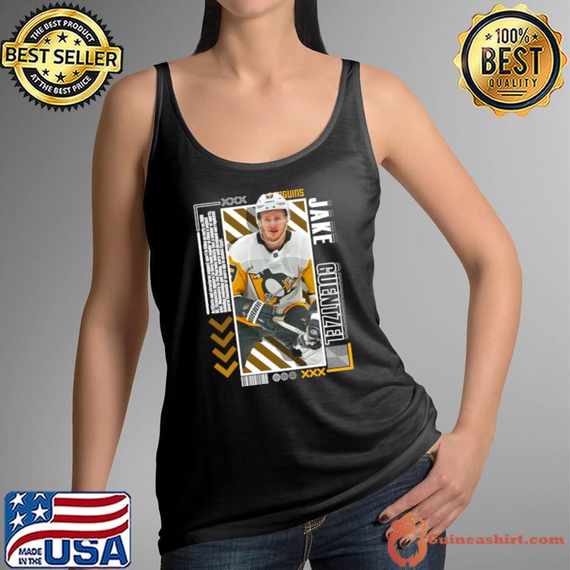 Jake Guentzel American professional ice hockey left wing for the Pittsburgh Penguins T-Shirt