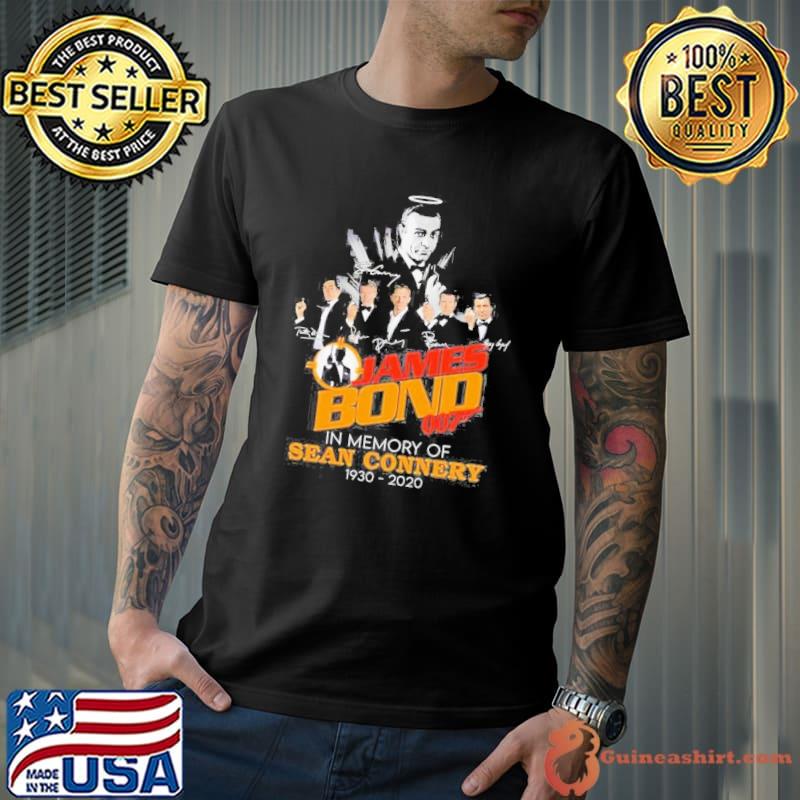 Jame Bond 007 In Memory Of Sean Connery 1930 – 2020 Shirt