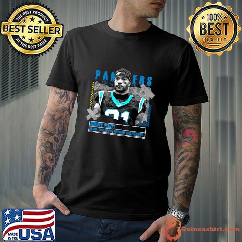 Jeremy Chinn American football safety for Panthers NFL T-Shirt Unisex