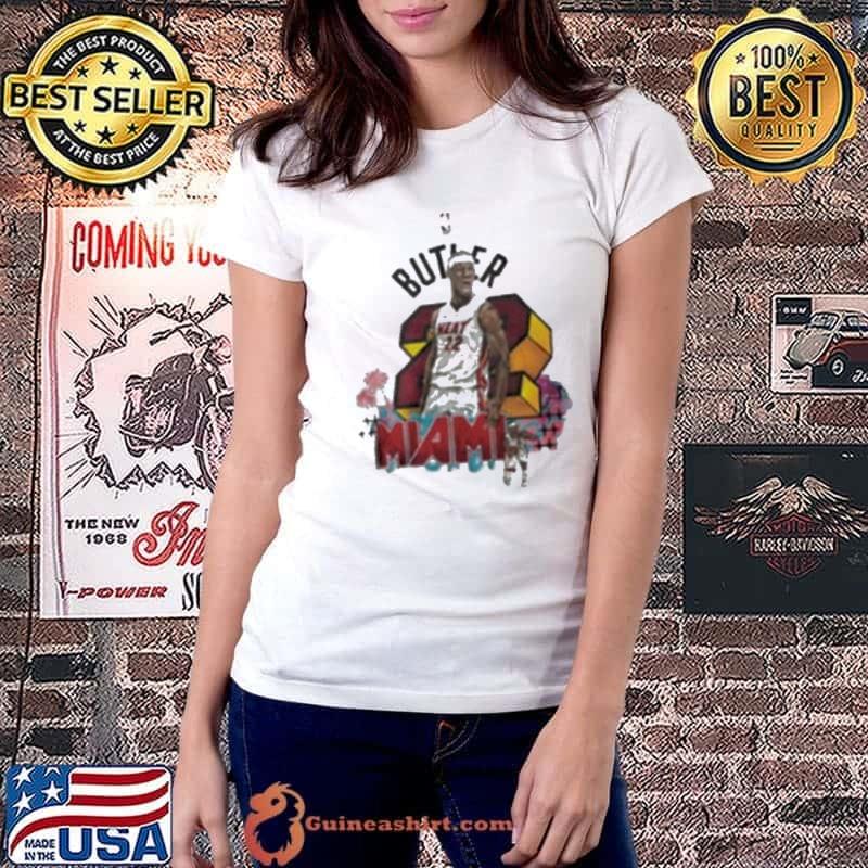 Jimmy Butler Miami Heat Frankie G Art Shirt Ladiestee