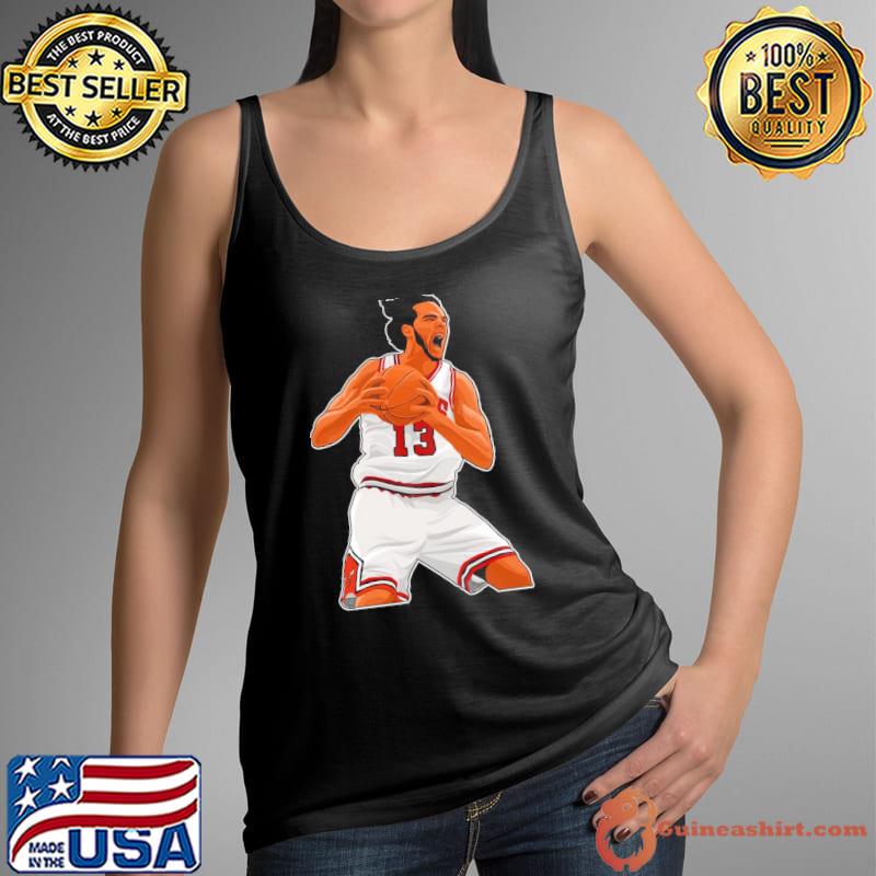 Joakim Noah 13 Celebrates Basketball Shirt Tank Top