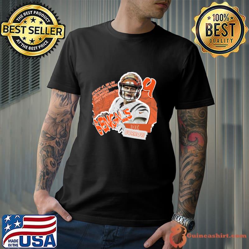 Joe Burrow Unisex Tshirt Cincinnati Bengals Joe Burrow Shirt Joe