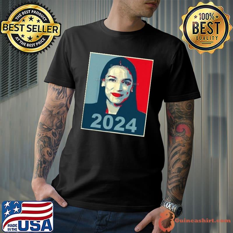 Joe Flood Alexandria Ocasio Cortez Aoc 2024 Shirt