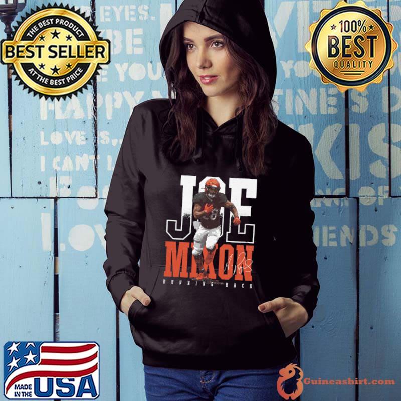 Joe Mixon Cincinnati Bold Name Signature Football Running Back T-Shirt Hoodie