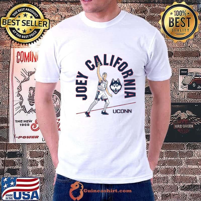 Joey Calcaterra Joey California American Player Basketball Uconn Huskies T-Shirt
