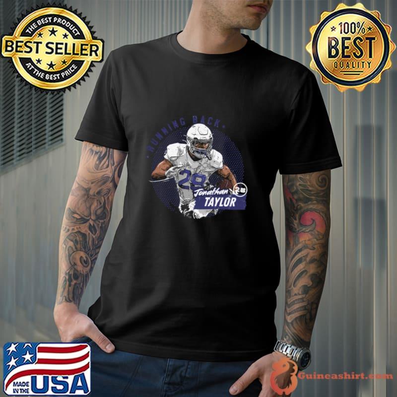 Jonathan Taylor Indianapolis Dots Running Back Football T-Shirt