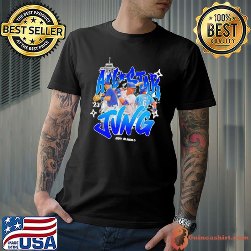Josh Jung 6 Texas Rangers Baseball Shirt