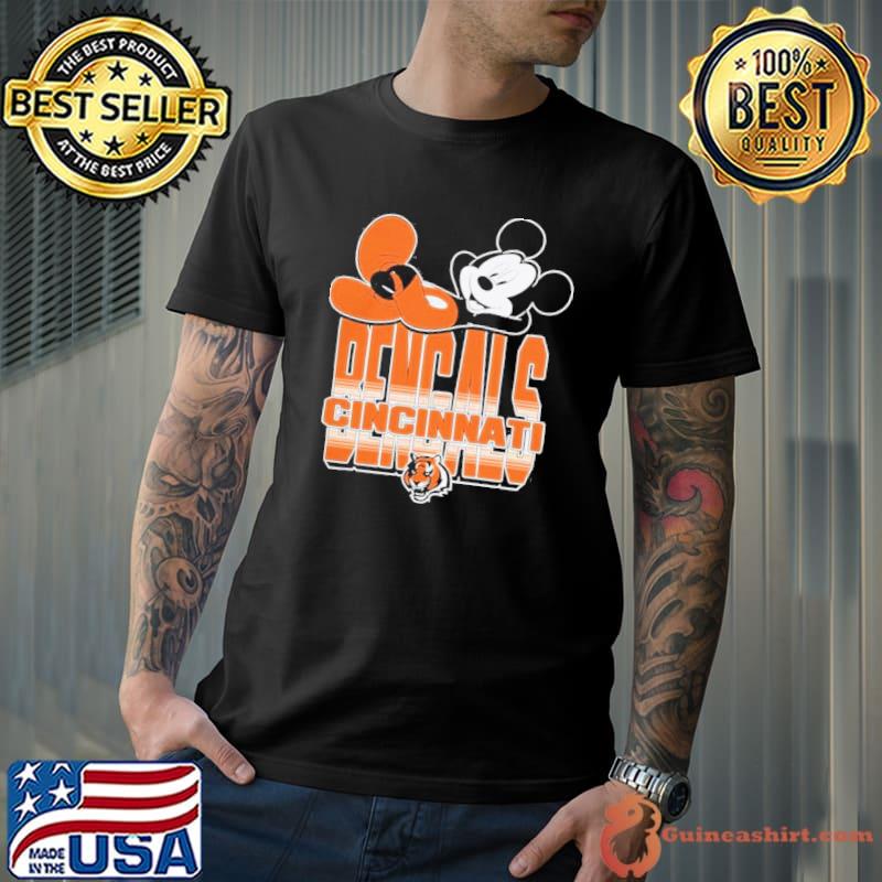 Junkfood X Nfl Bengals Mickey Kick Logo Shirt