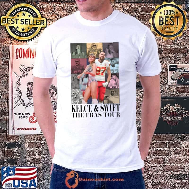Kansas City Chiefs Kelce & Taylor The Eras Tour Shirt